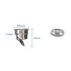 Hair Catcher Stainless Steel Floor Drains Trap Bathtub Ground Leakage  Kitchen Bathroom Hotel