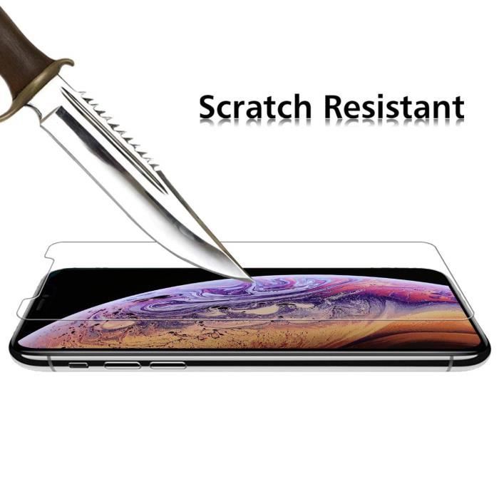 Screen Protector Glass Film - Phonillico® - iPhone 11 PRO MAX - Tempered Glass - Ultra Resistant - Anti-Scratch