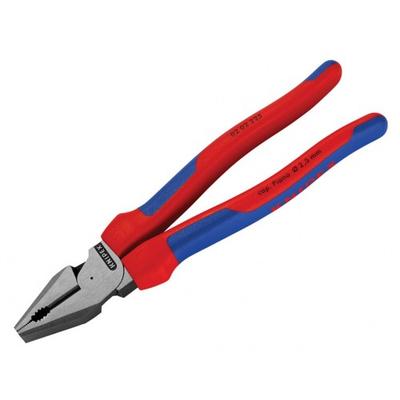 Alicates de Combinación de Alto Apalancamiento Serie Knipex 02 02, Empuñadura Multicomponente
