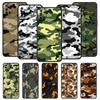 Camouflage Camo Military Phone Case For OnePlus 12R 9R 12 11 10 Pro 9 8 7 7T 8T 10T 9RT Nord 2T N10 N200 CE 2 5G Black Cover