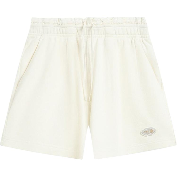 Li Ning Sports Simple Solid Color Versatile Comfortable Casual Shorts Women Shorts AKSV640-2