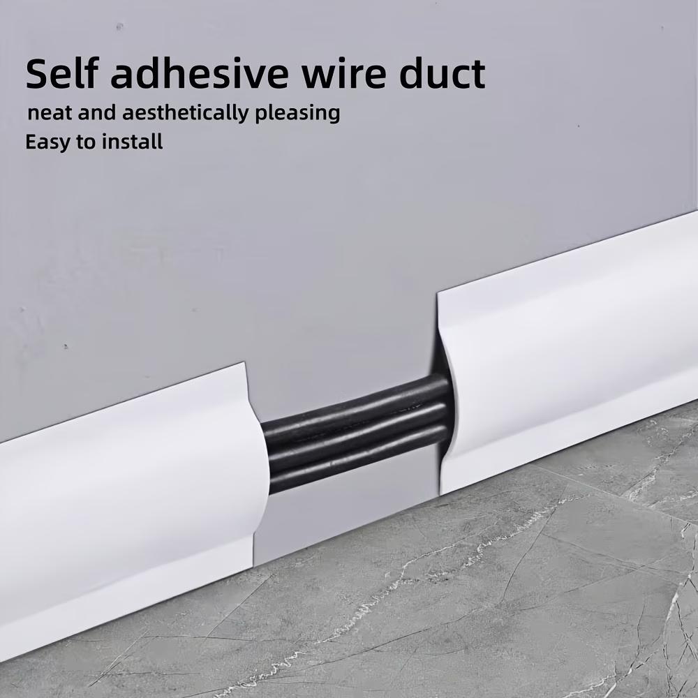 1PC 118.11inch Cable Protector Self-Adhesive PVC Wire Protection Strip Insulation Cord Protection Cover Wear Resistant Prevent T