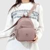 Mini Zaino da Donna Leggero in Nylon Piccolo Zaino Giornaliero con Tasche Multiple per Viaggio Lavoro