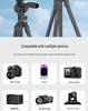 Lightweight UT155 Quick Release Portable Tripod for DSLR/Mirrorless Cameras and Phones