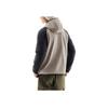 Anta Training Series Letter Loose Hooded Zipper Casual Long Sleeve Jacket Men jackets Khaki Dark-Brown-Grey 952447701-2