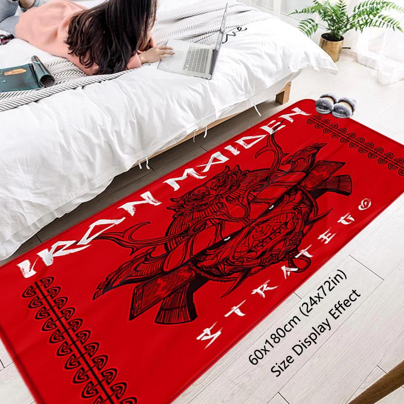 Corridor Doormat Heavy Rocks Metals Band Rugs Interior Foot Carpets Entrance Floor Mats Non-slip Yoga Rug Home Decor Prayer Mat