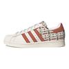 adidas Originals Superstar Baskets Basses Décontractées Baskets Unisexe Blanc Rouge Vert GV9230