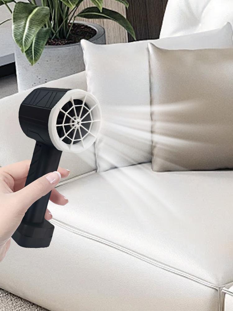 Powerful Turbo Jet Fan Thrust 1.6kg Handheld Duct Fan 64mm Brushless Motor Violent Turbo Fan Car Dry Air Gun