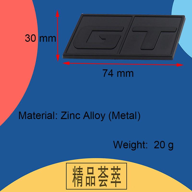 3D Premium GT Edition G T für Auto Kotflügel Kofferraum Hinten Motorhaube Aufkleber Emblem Abzeichen Aufkleber Zubehör