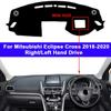 2 schichten Auto Auto Innen Dashboard Abdeckung Dash Matte Teppich Teppich Für Mitsubishi Eclipse Kreuz 2018 2019 2020 Sonnenschutz anti-slip Pad