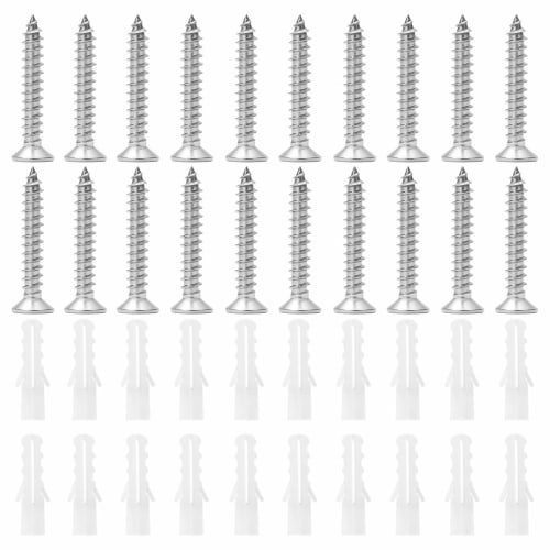 ZitFRi 10-Piece Pad Eye Set, 304 Stainless Steel Rectangular Eye Plates, 40kg Load Capacity, M5, Corrosion-Resistant, High-Strength, 45mm x 15mm, Incl