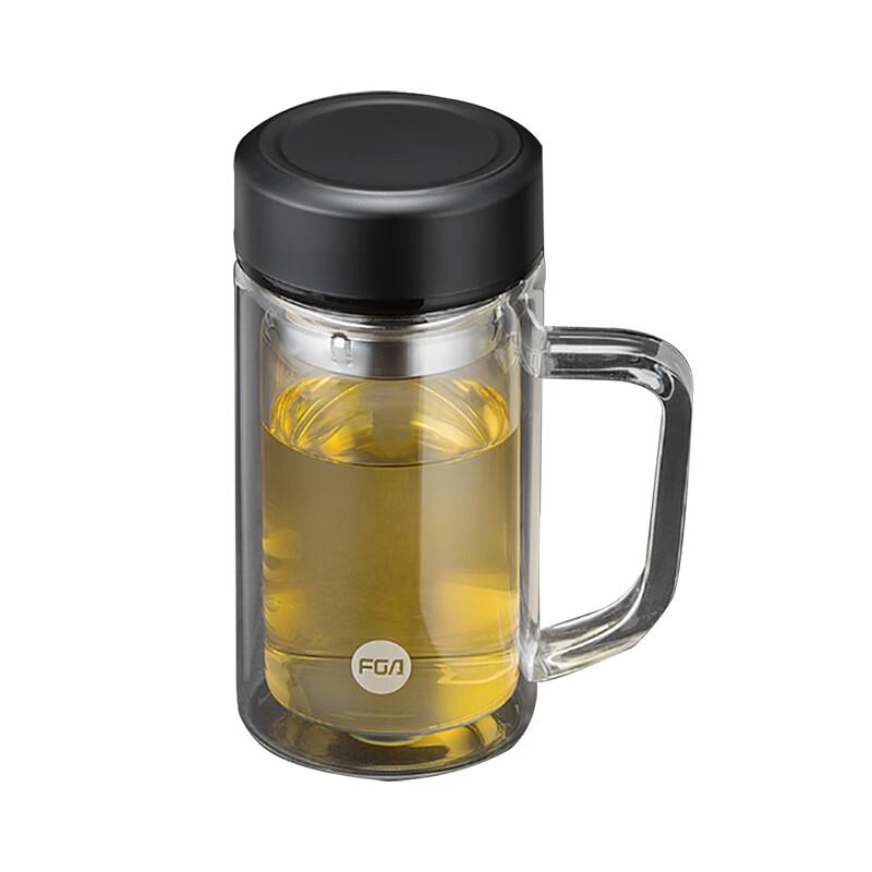 Fuguang 380ml Junyue Glass Office Mug