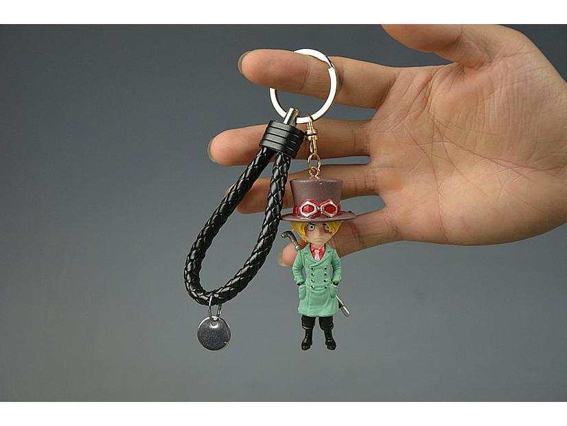 Piraten Schlüsselanhänger Geschenk: Blind Box Anime-Figuren - Monkey D. Luffy, Zoro, Chopper, Ace