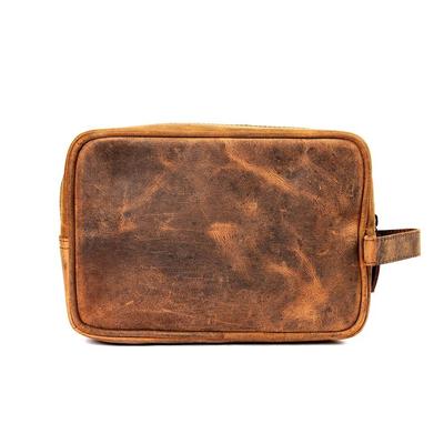 New Rustic Leather Dopp Kit, Groomsmen Gift, Leather Dopp Kit, Mens Leather Toiletry Bag, Mens Dopp Kit