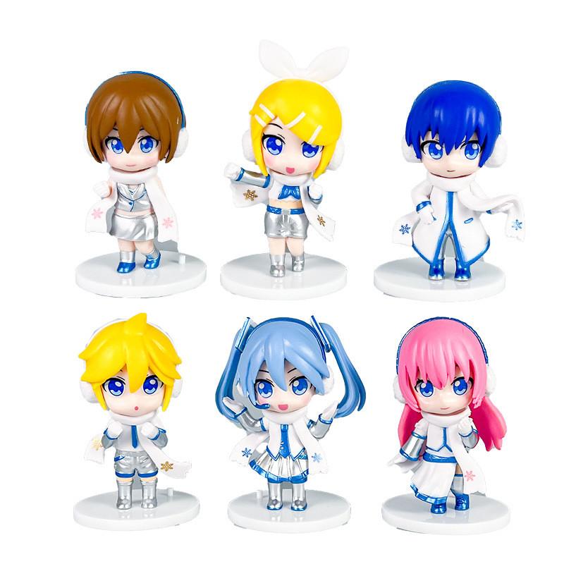 Hatsune Miku Q Version Pvc Toy Model Collectible For Anime Fans
