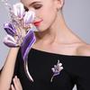 [HS][LA]1Stk Mode Elegant Blume Tulpe Brosche Für Damen Kleidung Mantel Schmuck Zubehör Geschenk
