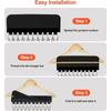 Folding Hat Rack Fabric Hat Towel Rack Stainless Steel Clip Multifunctional Hanger Wardrobe Clothes Finishing