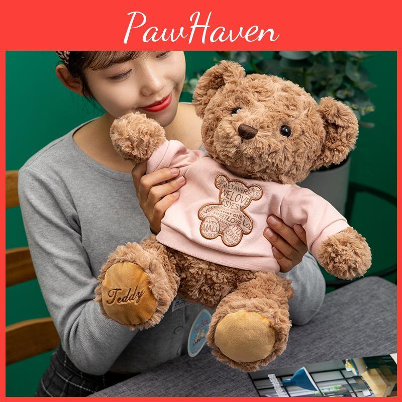 Teddy Bear Delightful Plush Stuffed Animal Cuddly Bear Doll Cute 30cm Design
