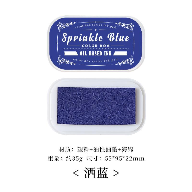 12 Colors Oil-based Ink, Ink Paste and Retro Ink Pad Scrapbooking Accessories