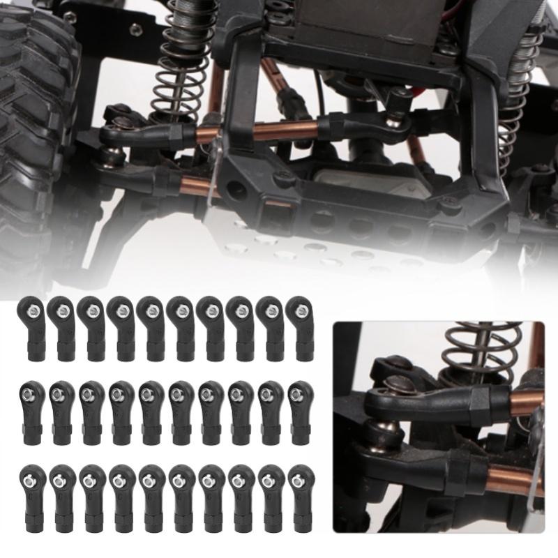 30pcs Link Linkage Rod End Width Balls Joint Head Set For Traxxas TRX-4 1/10 RC Car