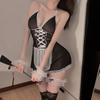 Sexy Lingerie Exotic Open Style Hot For Japanese Sex Maid Costume Cosplay Erotica Nightwear Role-playing Uniform Lolita Dress