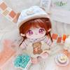 Dress Up Cotton Doll Suit Bear Hat Plush Dolls Clothes Cotton Doll Clothes Set  Doll Accessories