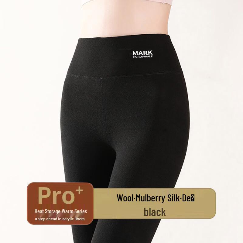 Mark Fairwhale Women's Wool-Silk High-Waist Thermal Leggings