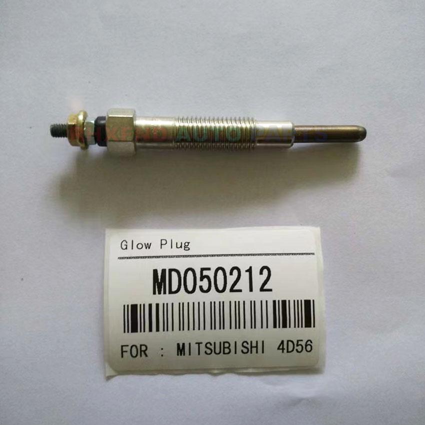 4PCS MD050212 1820A009 1820A006 1820A020 Glow Plug for Mitsubishi Pajero Montero Sport Triton L200 Nativa 2.5D 3.2DT 4D56 4M41
