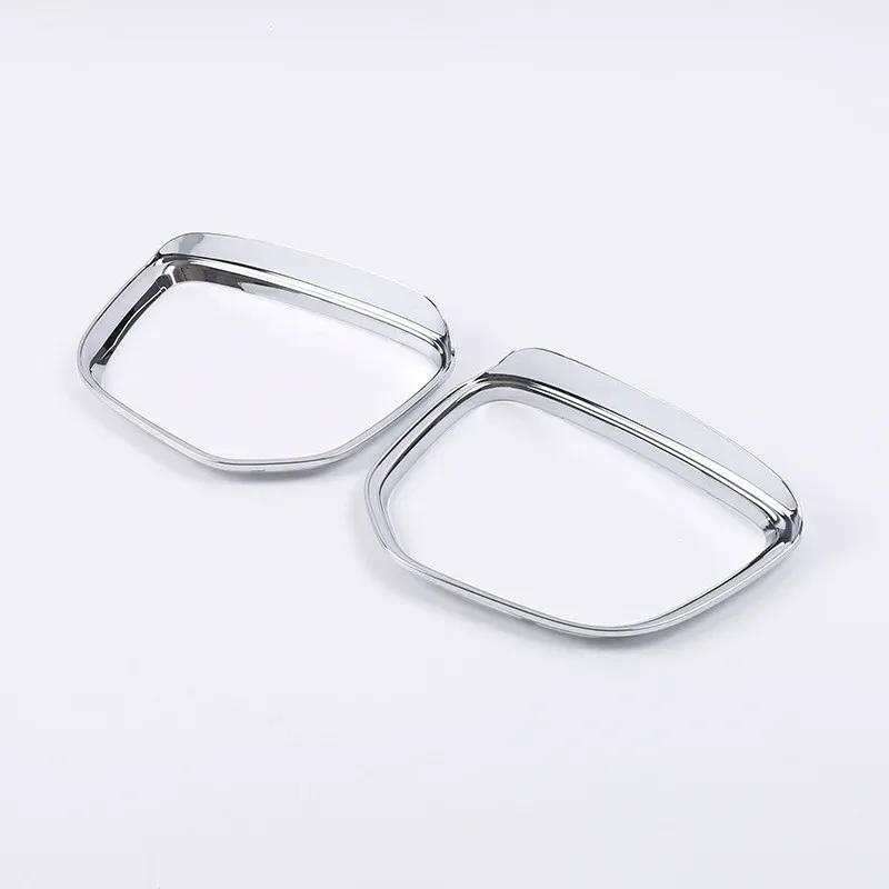 For Mitsubishi Eclipse Cross 2018- Car Rearview Mirror Rain Eyebrow Protector Cover Rainproof Frame ABS Mirror Accessories
