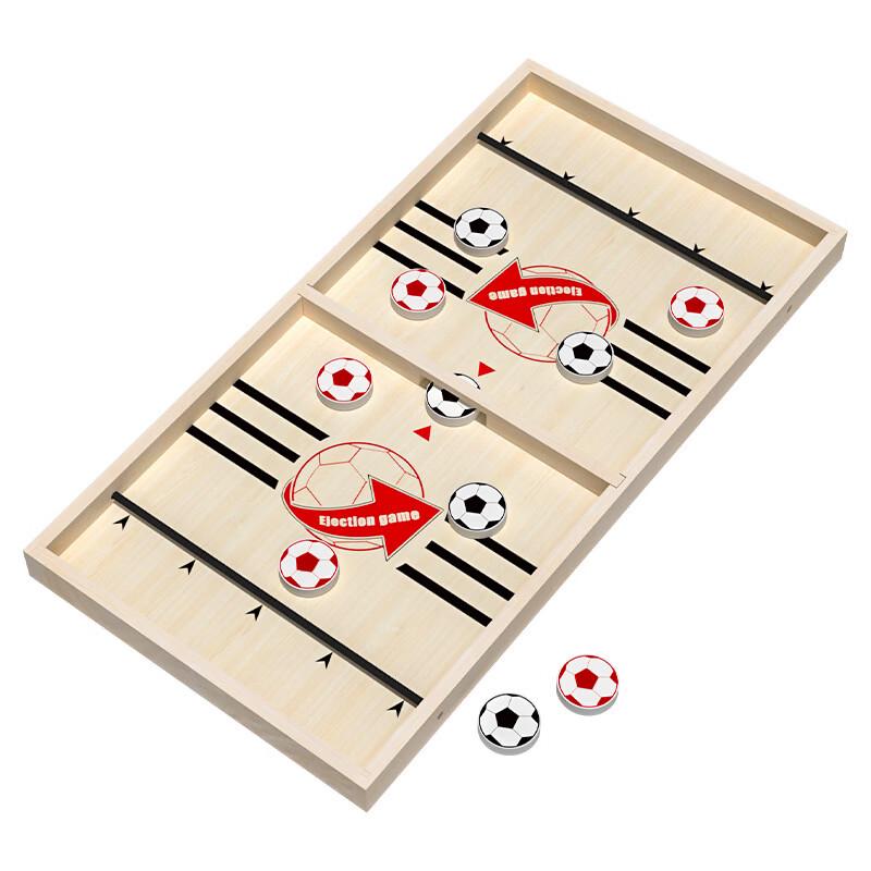 Wooden Desktop Flick Chess Game
