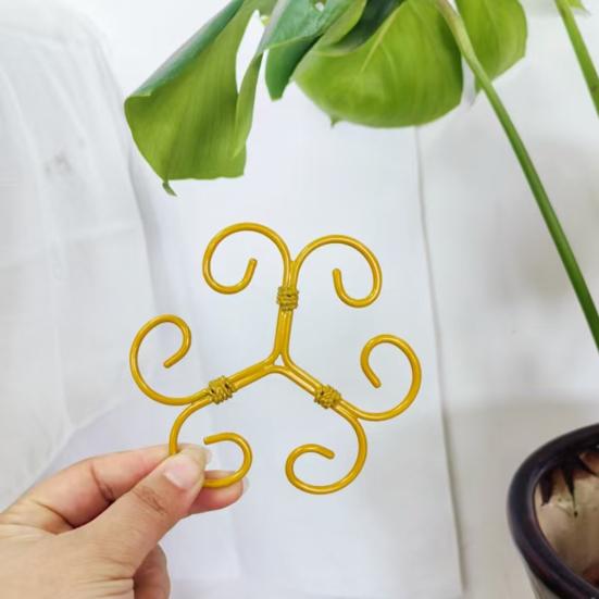 2Pcs Plant Stem Support Holder Heavy Duty Metal Indoor Outdoor Monstera Plant