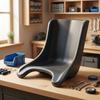 Molded Kart Seat Contoured Kart Seat with Backrest Comfortable Easy To Clean for Children