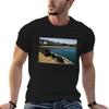 Unisex Baumwoll Grafik-T-Shirt Bunnahabhain Islay Destillerie Aufdruck Oberteil