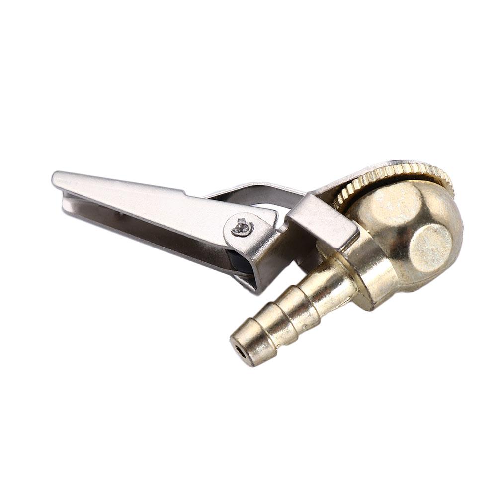Plug Auto Parts Tire Valve Air Chuck Inflatable Quick Clip Barb Clip-On Tire Nozzle Inflator Valve