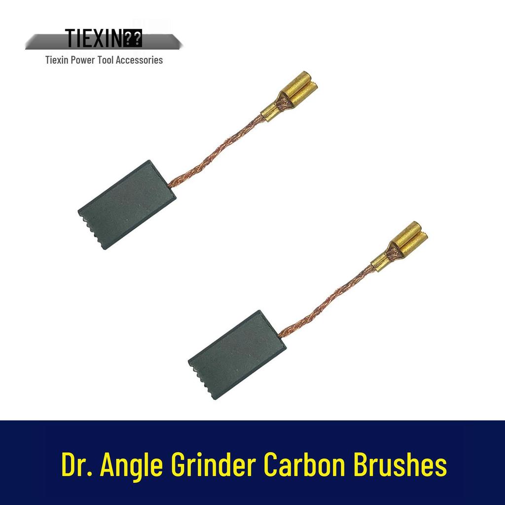 Bosch 6-100 Angle Grinder Carbon Brushes - Grinder Accessories 02023