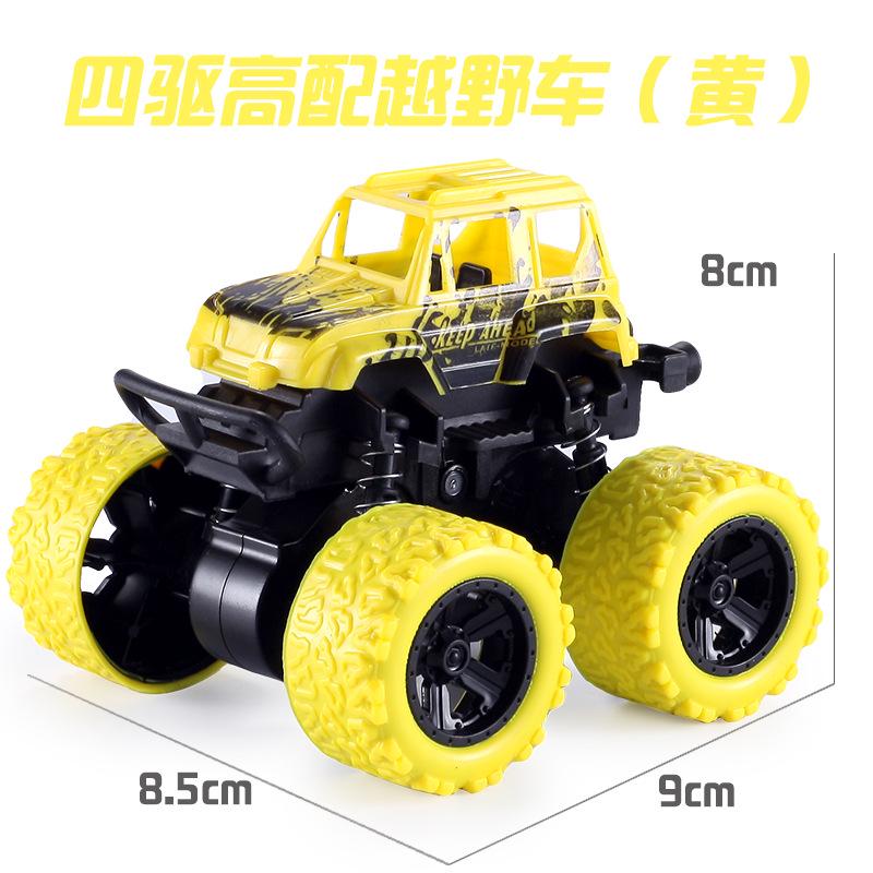 Kids' Inertial Excavator Toy Car: Off-Road Vehicle for Boys, Perfect for Small Gifts and Night Markets