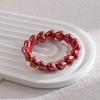 Heart Shape Design Heart Beaded Bracelets Colorful Beads Beaded Bangle Jewelry  Valentine Gift