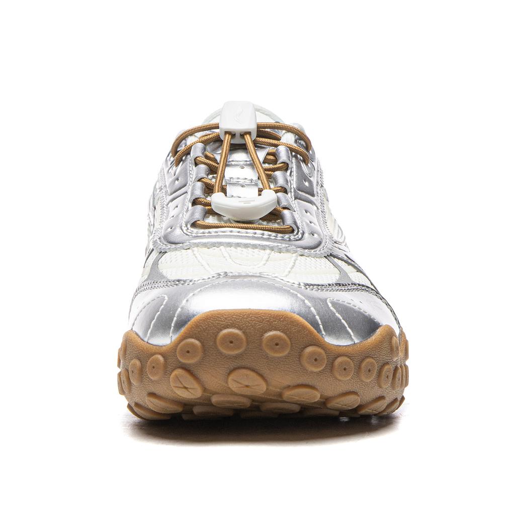 Li Ning Feilin Light Dance Sports Bequem Stoßdämpfung Verschleißfest Niedriger Schaft Dad Shoes Damen Sneaker AGLW074-5