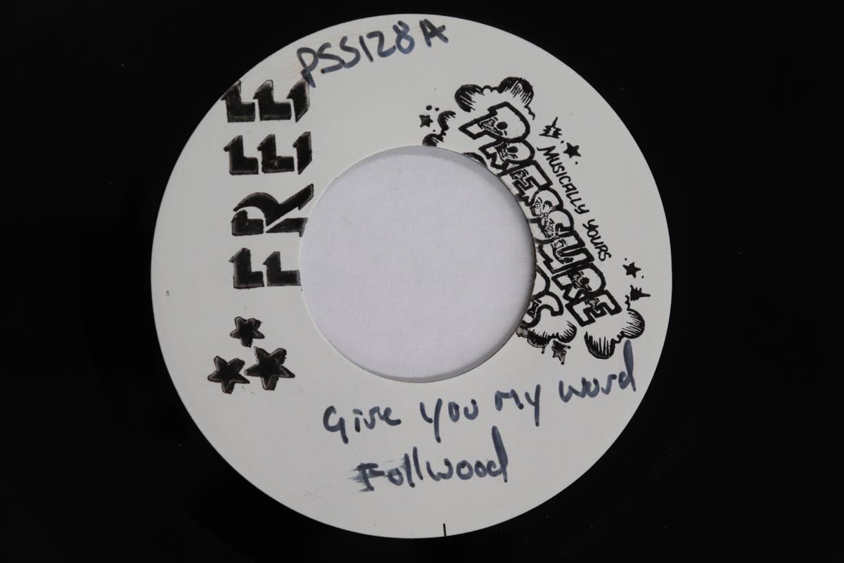 

7inch Record PHILLIP FULLWOOD - I Gave You My Word / Word Version PSS128 NOT ON LABEL/ P 2018 UK Reggae, Ska & Dub Used