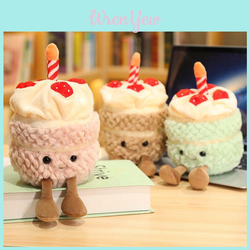 Adorable 28cm Jellycat Birthday Cake Doll Plush Toy