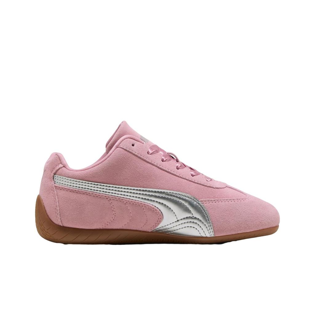 Puma Speedcat Big Kid Metallic Pack - Poised Pink Silver Kids Sneakers 404113-03
