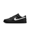 Nike Dunk Low Leather Low top Casual Skateboard Shoes Men's Black Green IO7606-010(Team1423-)