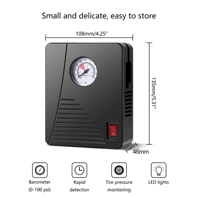 Car Air Compressor Portable Wireless Digital Electric Inflator Pump Inflatable