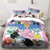 Cute Cartoon Les Barbapapa Bedding Set Soft Duvet Cover for Adult Kids Single Double King Size Bed