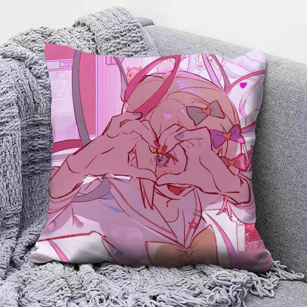 Needy Streamer Overload Anime TV  Pillow Covers Home Sofa Cushion Covers and Aecorative Custom