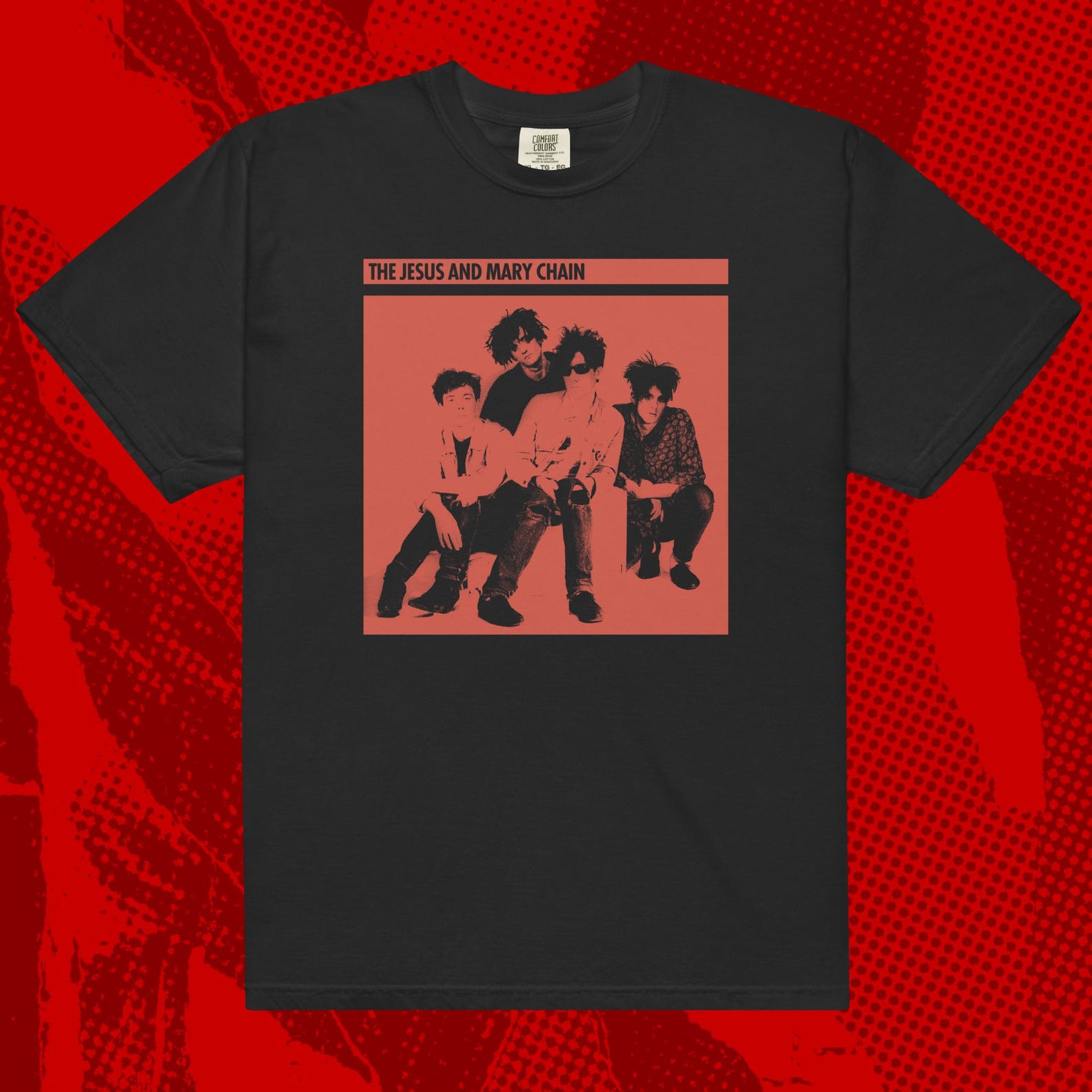 The Jesus & Mary Chain T-Shirt | Shoegaze Slowdive My Bloody Valentine M