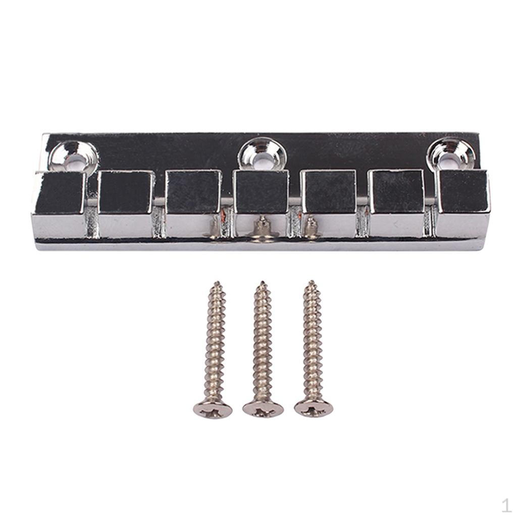 

String Guitar Bridge with Mounting Screws for Electric Parts