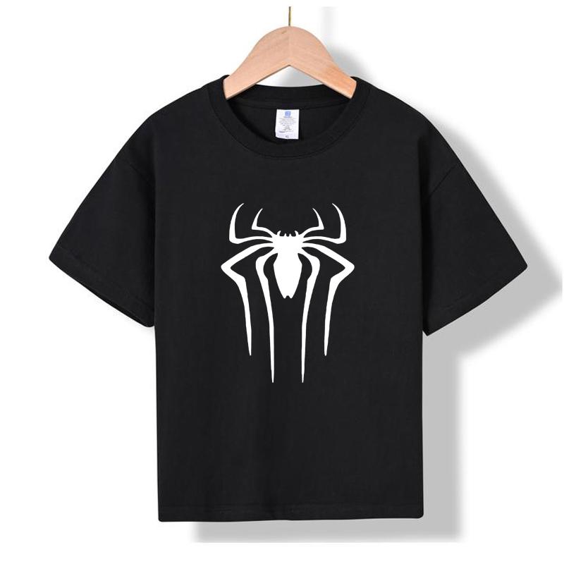 

MC-66 MINISO 2026 Summer New Printed Cotton Round Neck T-shirt for Children Aged 1-16, Boys and Girls 100
