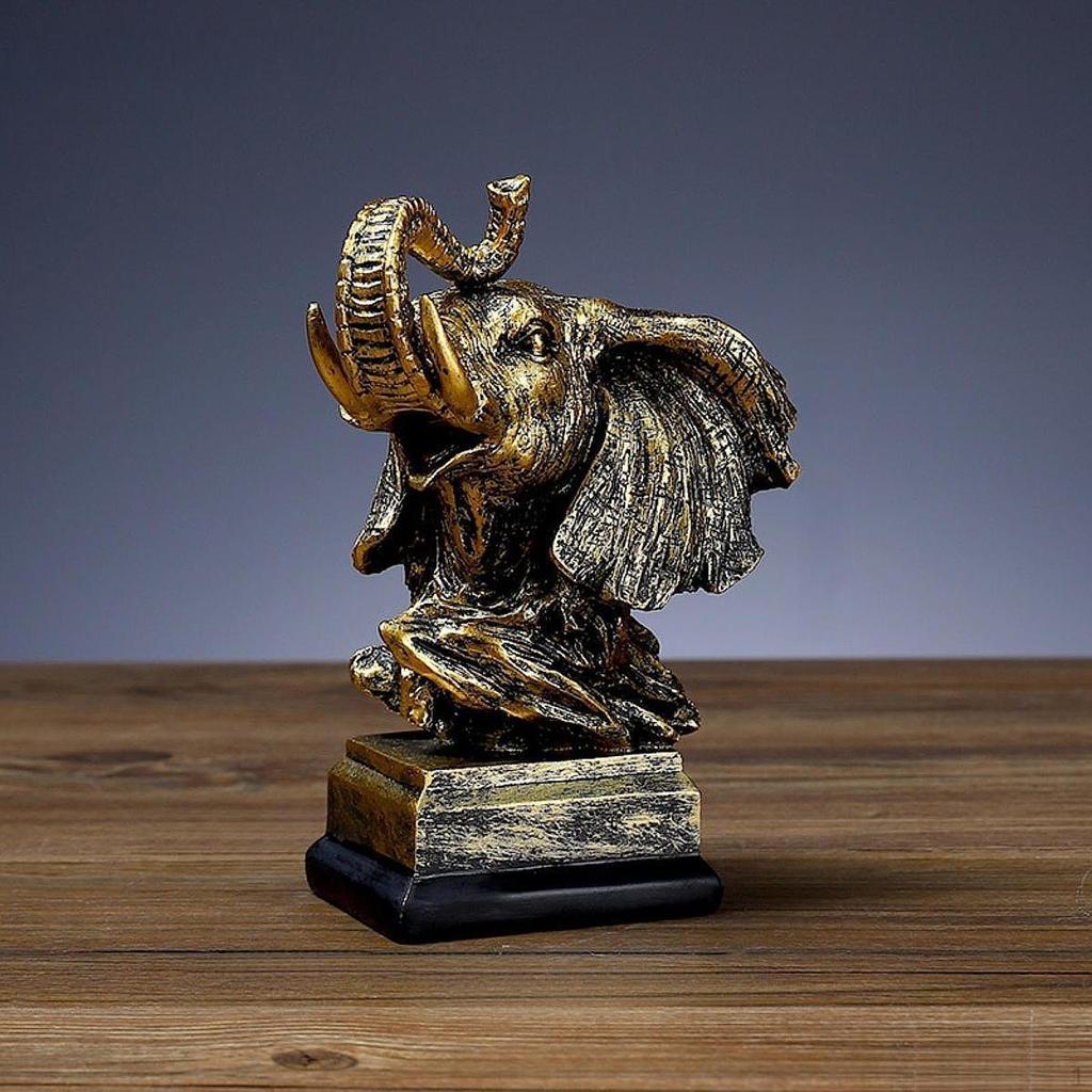 Animal Sculpture Centerpiece Table Decoration Artificial Home Furnishing Simulation Ornament Resin