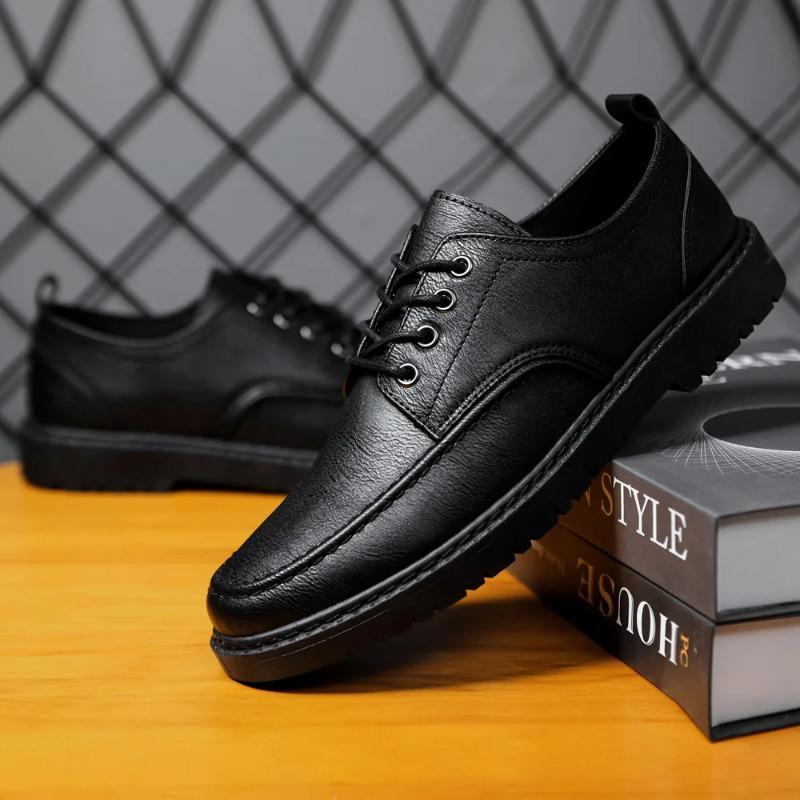 Scarpe da Uomo Lusso Pelle Casual Oes Moda Brogue Scarpa in Pelle Classiche Scarpe Eleganti da Uomo con Lacci Oxfords Scarpe da Uomo